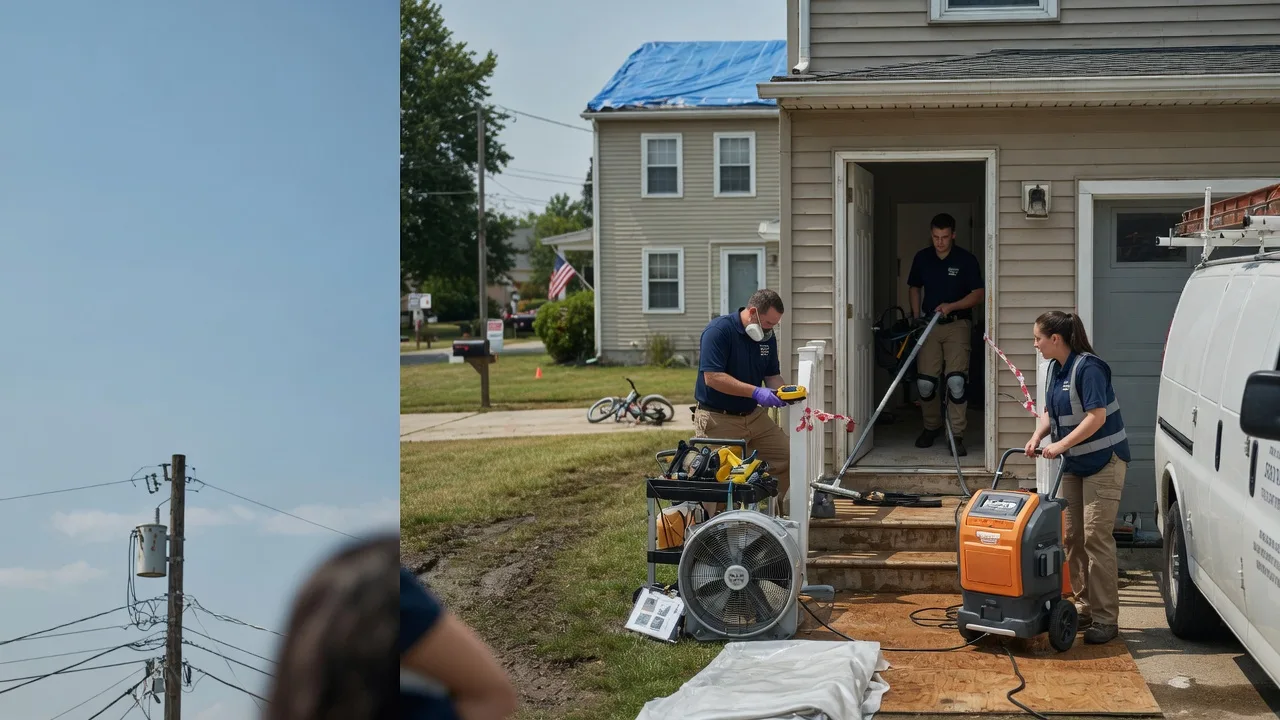 Water Damage Repair in Teaberry, KY near me